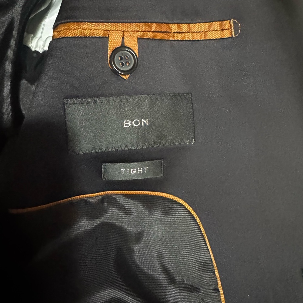 RARE BON Swedish Tailor Blazer - Seclusion-BON-REBUS-CAVE. Midnight Blue. - Picture 4 of 5